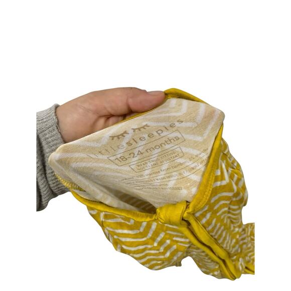 Little Sleepies Bird & Bean Zippy Bamboo Pajamas Baby 4 Pair Size 6-12 M 18-24 M - Picture 5 of 9